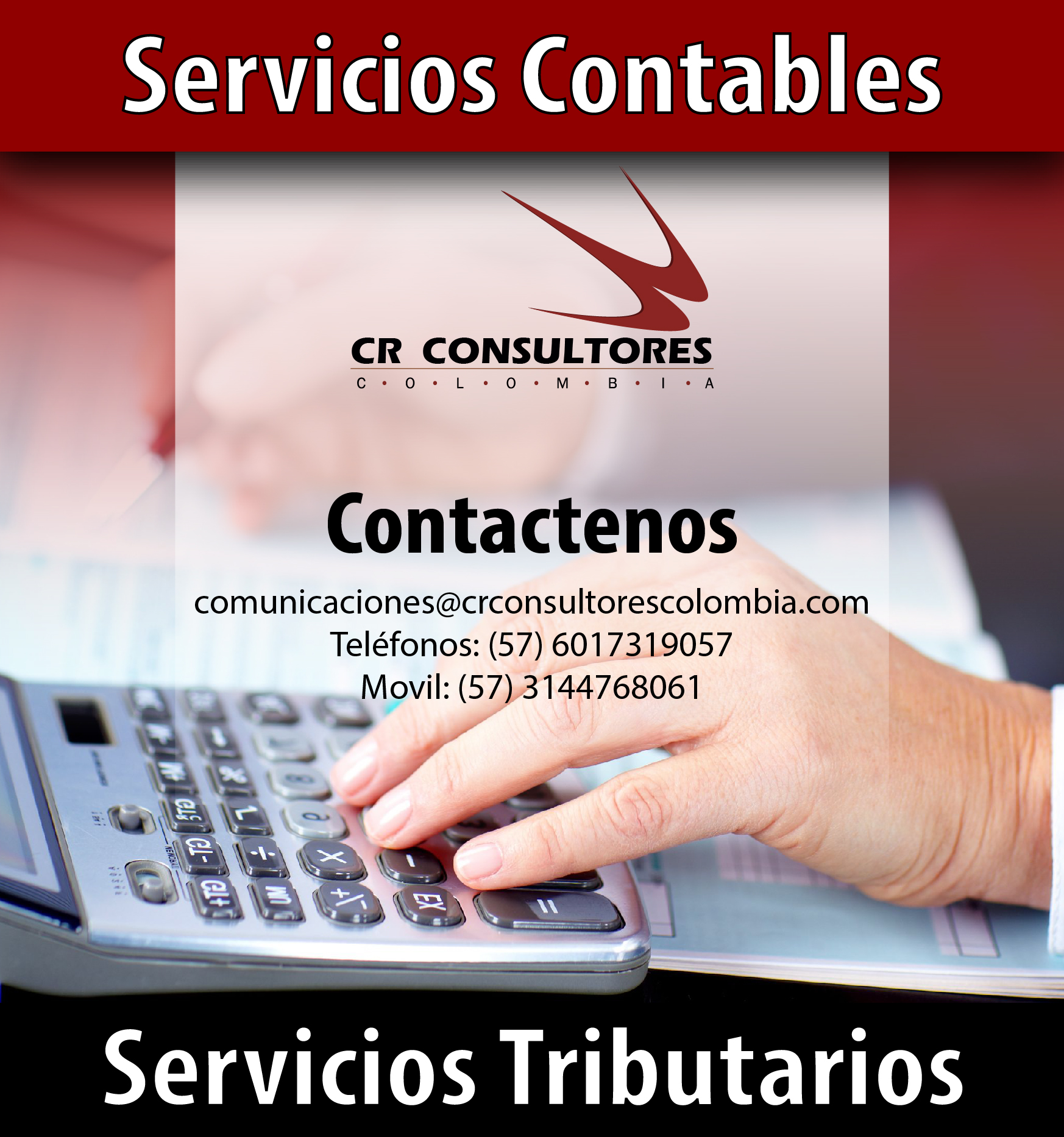 Oferta Especial CR Consultores - Servicios contables y fiscales