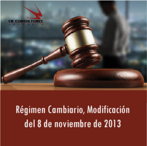 Modificación del 8 de noviembre de 2013