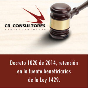 Decreto 1020 de 2014, Ley 1429.