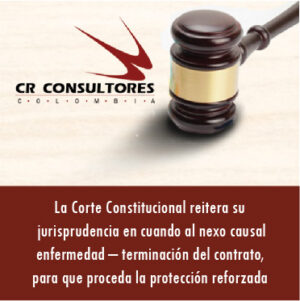 La Corte Constitucional reitera su jurisprudencia…
