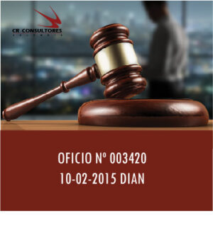 OFICIO Nº 003420 10-02-2015 DIAN