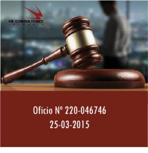 Oficio Nº 220-046746 25-03-2015