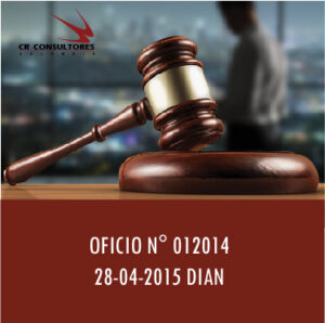 OFICIO N° 012014 28-04-2015 DIAN