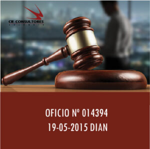 OFICIO Nº 014394 19-05-2015 DIAN