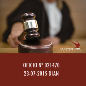 OFICIO Nº 021470 23-07-2015 DIAN