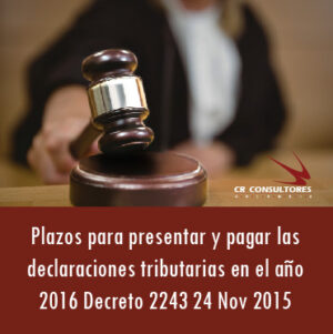 Decreto número 2243 de 2015