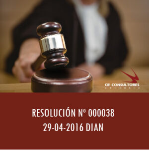 RESOLUCIÓN Nº 000038  29-04-2016