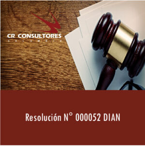 Resolución N° 000052- DIAN
