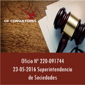 Oficio Nº 220-091744 23-05-2016