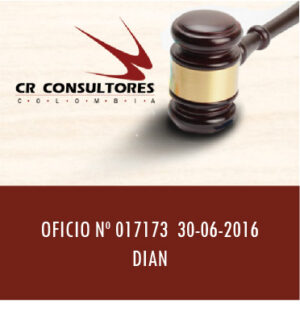 OFICIO Nº 017173  30-06-2016  DIAN