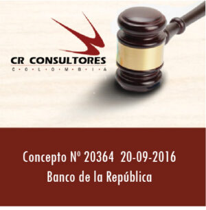 Concepto Nº 20364  20-09-2016  Banco de la República