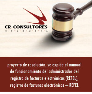 Registro de facturas electrónicas – REFEL
