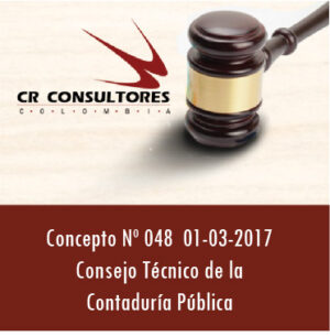 Concepto Nº 048  01-03-2017  Consejo Técnico de la Contaduría Pública