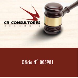 Oficio N° 005981