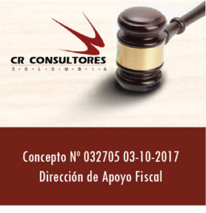 Concepto Nº 032705 03-10-2017 Dirección de Apoyo Fiscal
