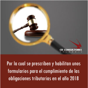 Obligaciones tributarias en el año 2018