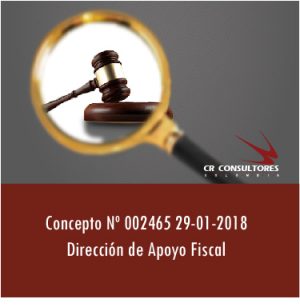 Concepto Nº 002465 29-01-2018