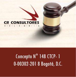 Concepto N° 148 CTCP- 1 0-00302-201 8 Bogotá, D.C.