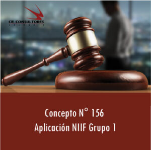 Concepto N° 156- Aplicación NIIF Grupo 1