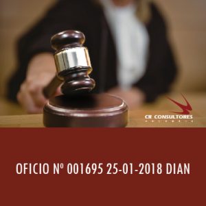 OFICIO Nº 001695 25-01-2018 DIAN
