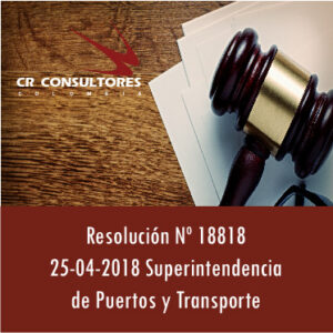 Resolución Nº 18818 25-04-2018
