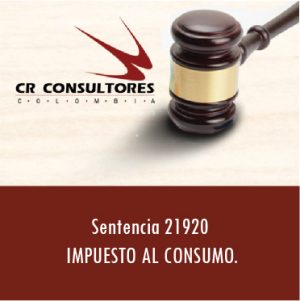 Sentencia 21920 – IMPUESTO AL CONSUMO.