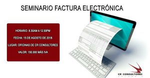 SEMINARIO FACTURA ELECTRÓNICA