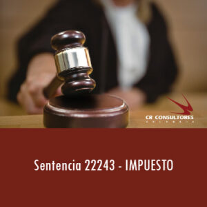 Sentencia 22243 – IMPUESTO