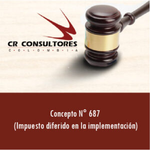 Concepto N° 687 (Impuesto diferido en la implementación)