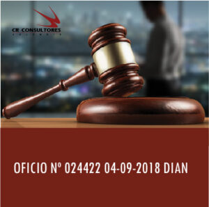 OFICIO Nº 024422 04-09-2018 DIAN