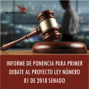 LEY NÚMERO 81 DE 2018 SENADO