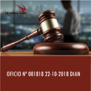 OFICIO Nº 001818 22-10-2018 DIAN