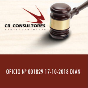 OFICIO Nº 001829 17-10-2018 DIAN