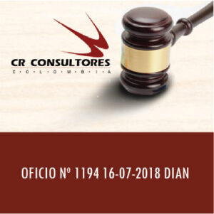 OFICIO Nº 1194 16-07-2018 DIAN
