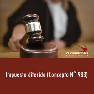 Impuesto diferido (Concepto N° 983)