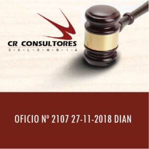 OFICIO Nº 2107 27-11-2018 DIAN