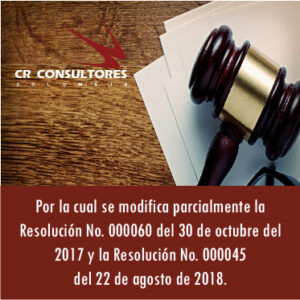 Resolución No. 000060 y Resolución No. 000045
