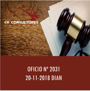 OFICIO Nº 2031 20-11-2018 DIAN
