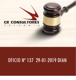 OFICIO Nº 137  29-01-2019 DIAN