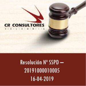 Resolución Nº 20191000010005
