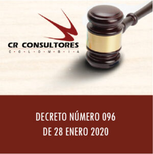 DECRETO NÚMERO 096 DE 28 ENERO 2020