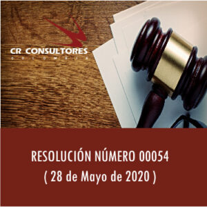 RESOLUCIÓN NÚMERO 00054