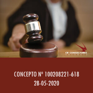 CONCEPTO Nº 100208221-618 28-05-2020