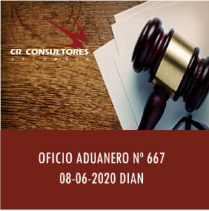 OFICIO ADUANERO Nº 667 08-06-2020 DIAN