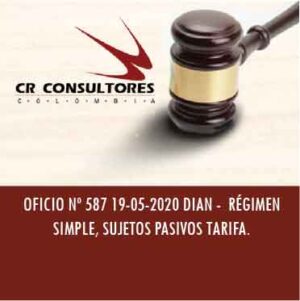 OFICIO Nº 587 19-05-2020 DIAN