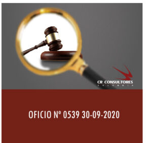 OFICIO Nº 0539 30-09-2020