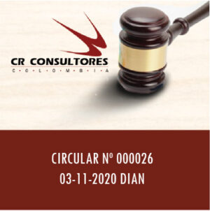 CIRCULAR Nº 000026 03-11-2020 DIAN
