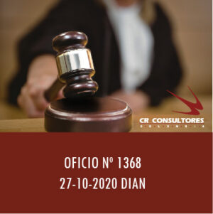 DIAN oficio 1368 – RÉGIMEN DE COMPAÑÍAS HOLDING COLOMBIANAS (CHC).