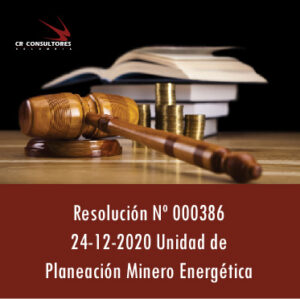 Resolucion 000386 – CUPOS DE COMBUSTIBLE EXENTOS