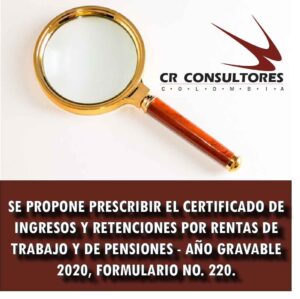 FORMULARIO NO. 220.